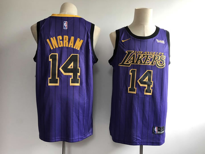Lakers 14 Brandon Ingram Purple 2018-19 City Edition Nike Swingman Jersey,We sell and wholesale Lakers 14 Brandon Ingram Purple 2018-19 City Edition Nike Swingman Jersey on line form chian!